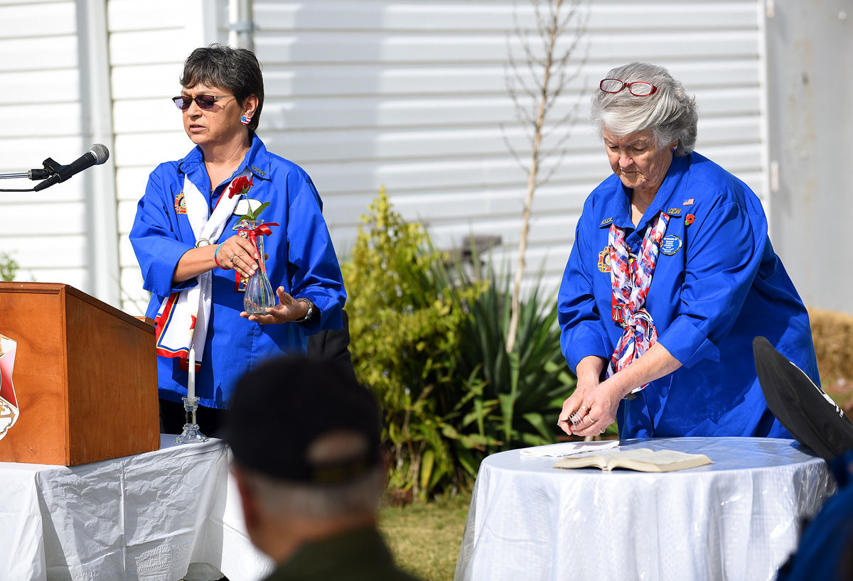 Veterans Day ceremony at VFW Post #3073